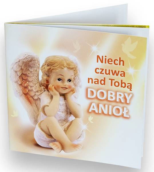 Niech czuwa nad Tobą DOBRY ANIOŁ - seria Kwadratowa 4