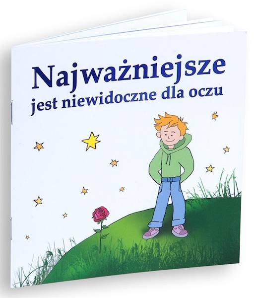 Najważniejsze jest niewidoczne dla oczu - Antoine de Saint-Exupéry - seria Kwadratowa 5