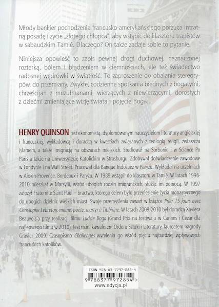 Mnich z Wall Street - Henry Quinson
