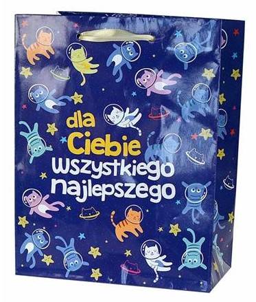 Torebka prezentowa Dziecięca 13x17,9x8 cm TS-094 wzór 1