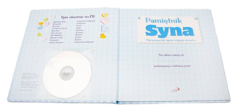 Pamiętnik Syna. Pierwszy rok życia mojego dziecka + CD