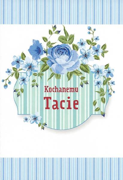 Karnet z kopertą: Z PAMIĘCIĄ 10. Kochanemu Tacie