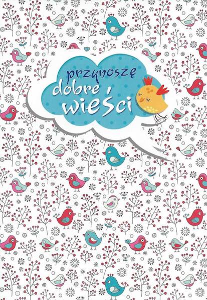 Karnet z kopertą: Z PAMIĘCIĄ 13. przynoszę dobre wieści