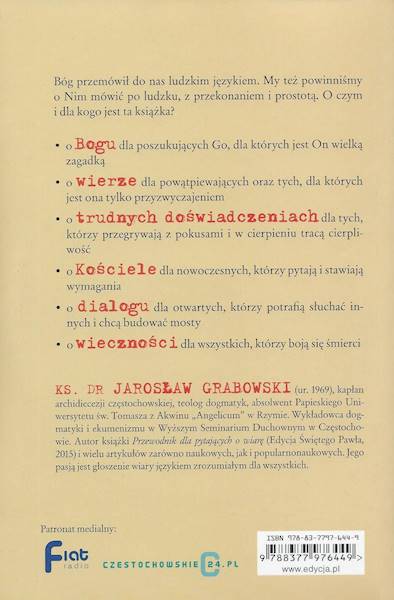 O Bogu po LUDZKU. Przewodnik dla poszukujących + Audiobook - Jarosław Grabowski 