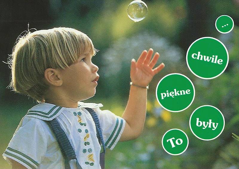 Kartka Pocztówka MALUCHY 7. 3 "To były piękne chwile..."