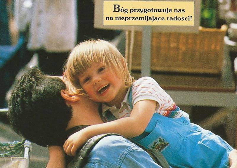 Kartka Pocztówka MALUCHY 7. 6 "Bóg przygotowuje nas na nieprzemijające radości!"