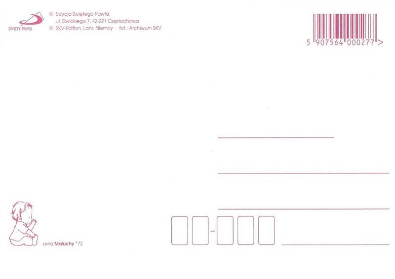 Kartka Pocztówka MALUCHY 7. 11 "Czy jeszcze się gniewasz?..."