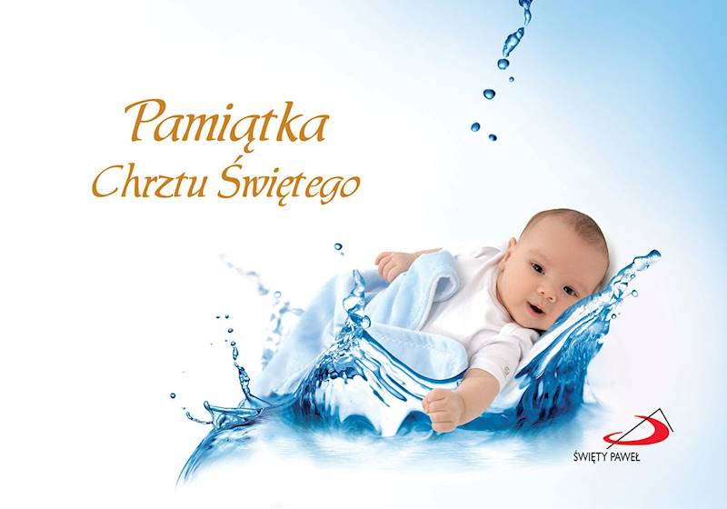 Pamiątka Chrztu Świętego (dla chłopca)