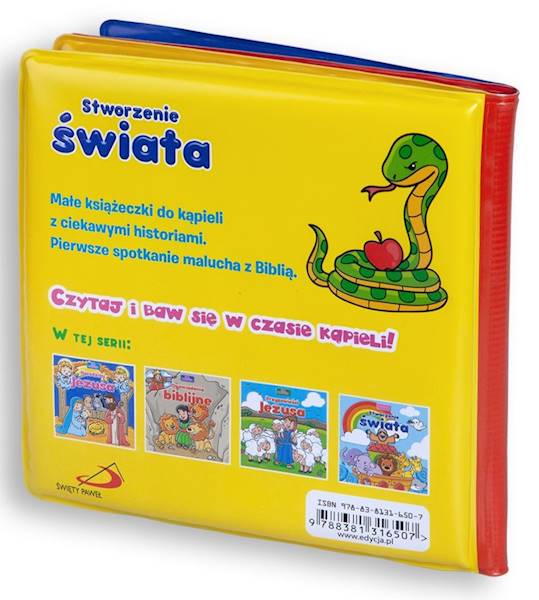 DLA MALUCHA: Stworzenie świata - książka wodoodporna