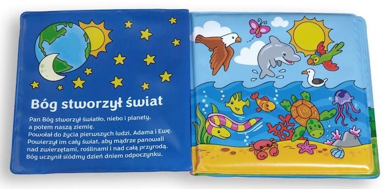 DLA MALUCHA: Stworzenie świata - książka wodoodporna