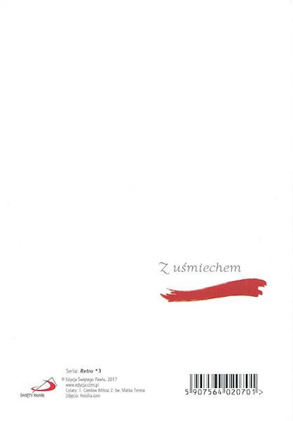 Karnet z kopertą: RETRO 3. "Z uśmiechem"