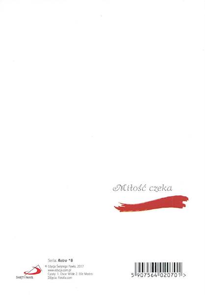 Karnet z kopertą: RETRO 8. "Miłość czeka"