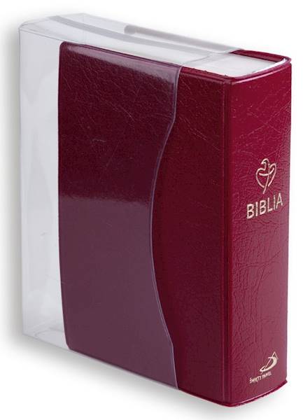 BIBLIA STARY i NOWY TESTAMENT Tabor - PVC, bordowy