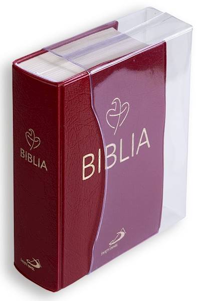 BIBLIA STARY i NOWY TESTAMENT Tabor - PVC, bordowy