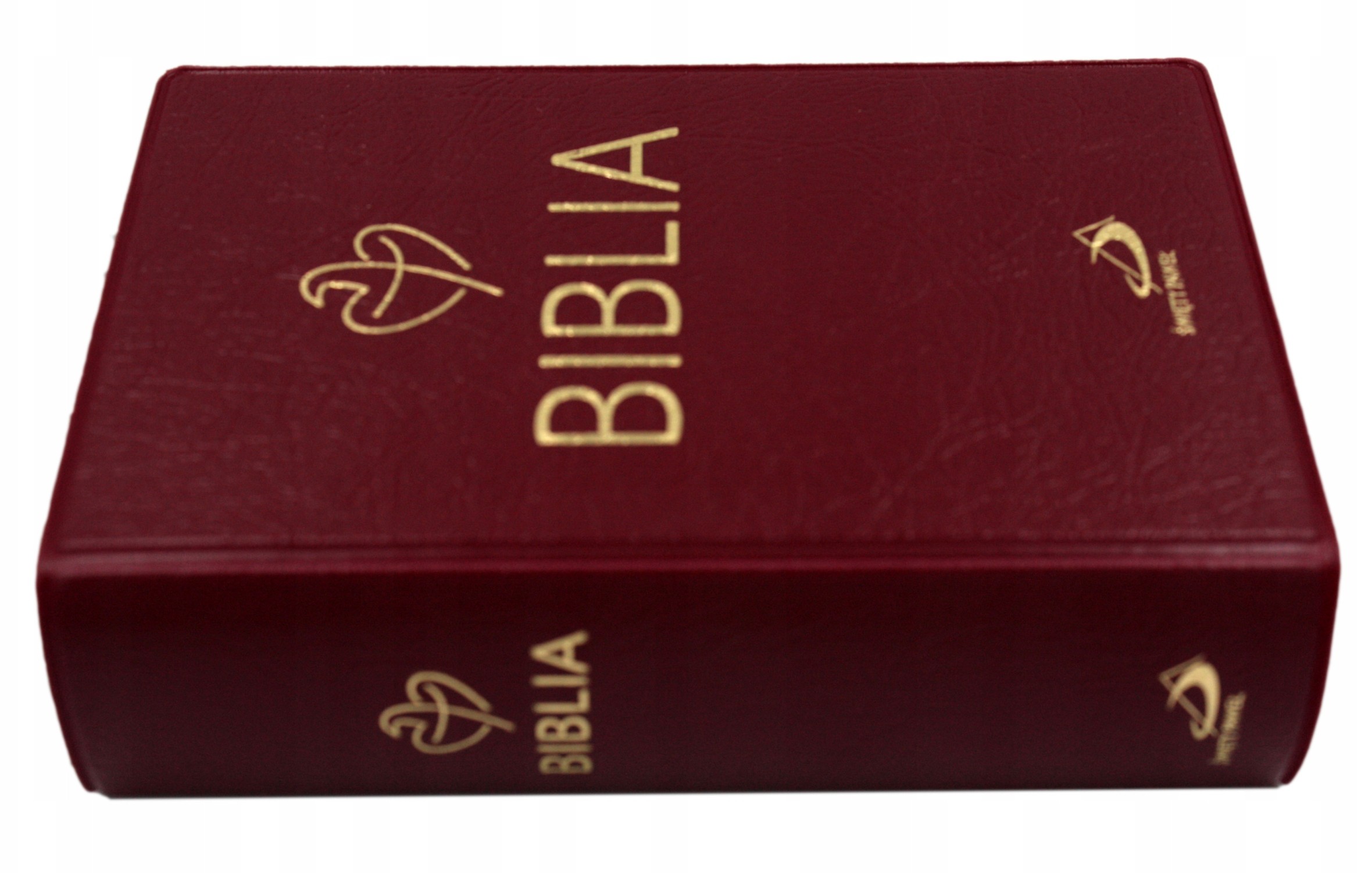 BIBLIA STARY i NOWY TESTAMENT Tabor - PVC, bordowy