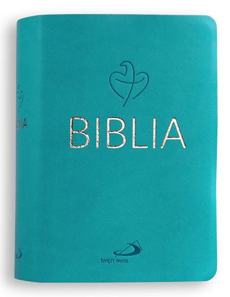 BIBLIA STARY i NOWY TESTAMENT Tabor - flex, turkusowy