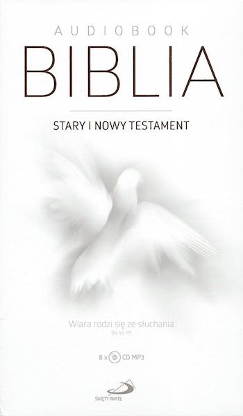 BIBLIA STARY i NOWY TESTAMENT - AUDIOBOOK MP3 (8 CD)