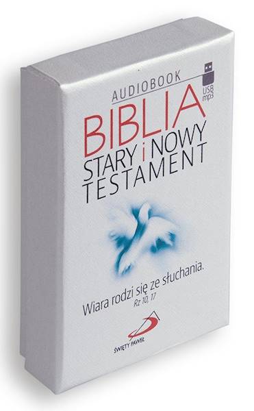 BIBLIA STARY i NOWY TESTAMENT - AUDIOBOOK MP3 (USB 3.2/C)