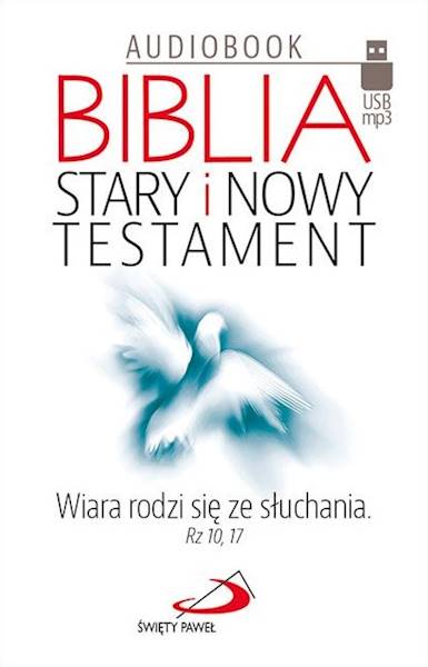 BIBLIA STARY i NOWY TESTAMENT - AUDIOBOOK MP3 (USB 3.2/C)