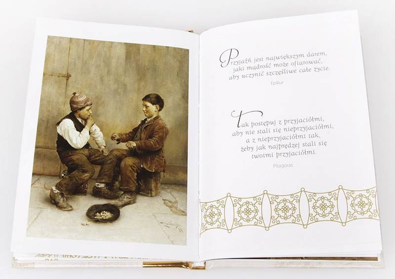 Książeczka upominkowa - ZŁOTA 10: Prawdziwemu przyjacielowi