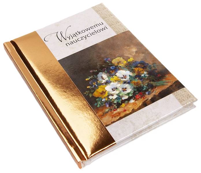 Książeczka upominkowa - ZŁOTA 12: Wyjątkowemu nauczycielowi