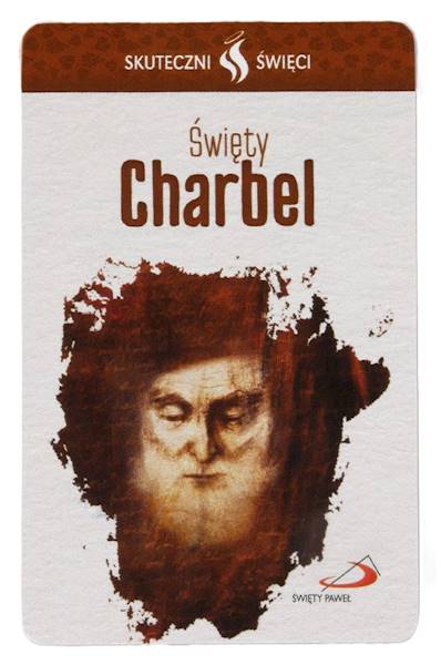 SKUTECZNI ŚWIĘCI: Święty Charbel - obrazek w formie karty