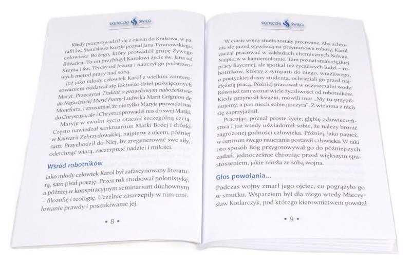 SKUTECZNI ŚWIĘCI: Święty Jan Paweł II - książka