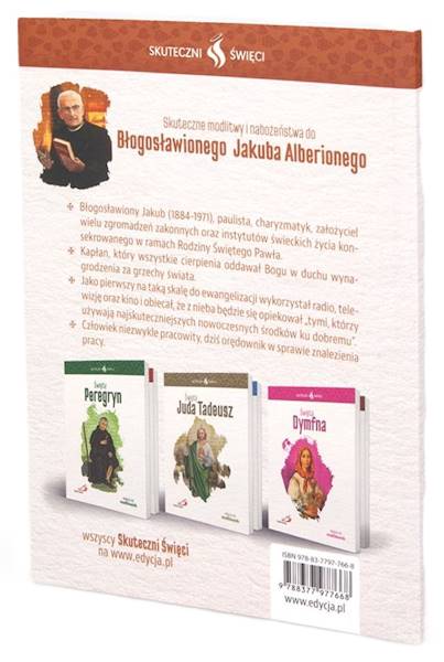 SKUTECZNI ŚWIĘCI: Błogosławiony Jakub Alberione - książka
