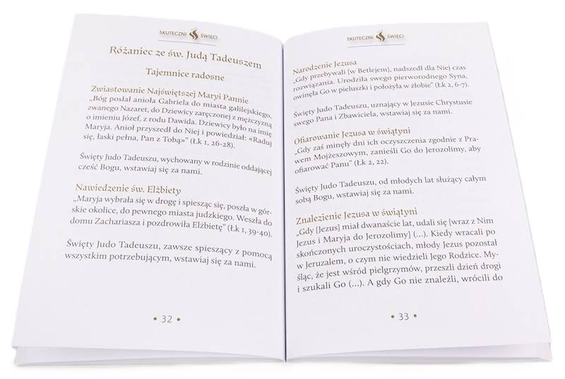 SKUTECZNI ŚWIĘCI: Święty Juda Tadeusz - książka