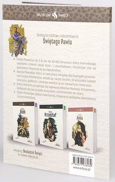 SKUTECZNI ŚWIĘCI: Święty Paweł - książka