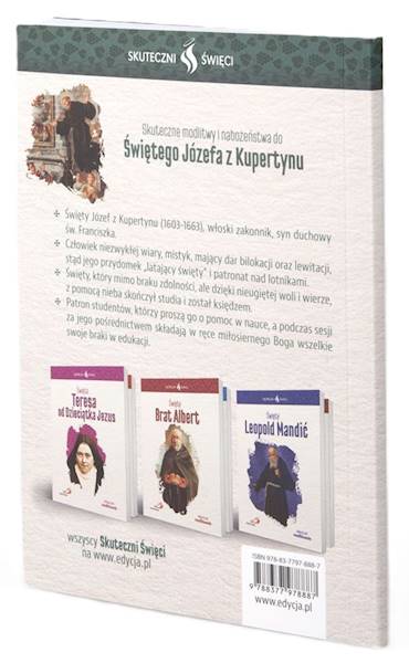 SKUTECZNI ŚWIĘCI: Święty Józef z Kupertynu - książka