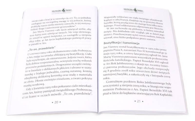 SKUTECZNI ŚWIĘCI: Święty Jan Maria Vianney - książka
