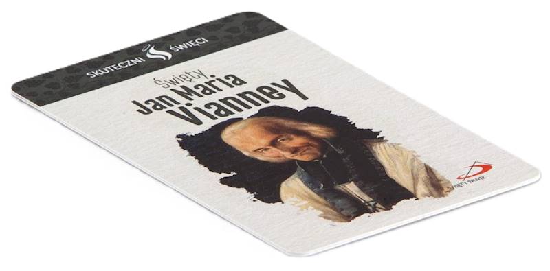SKUTECZNI ŚWIĘCI: Święty Jan Maria Vianney - obrazek w formie karty