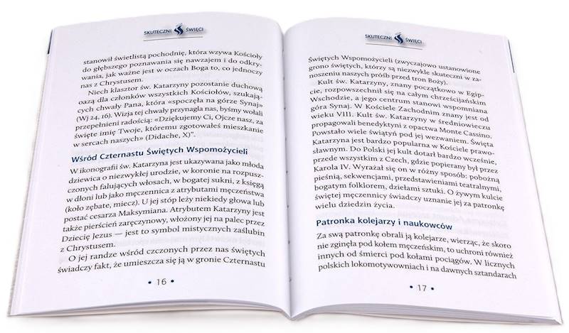 SKUTECZNI ŚWIĘCI: Święta Katarzyna Aleksandryjska - książka
