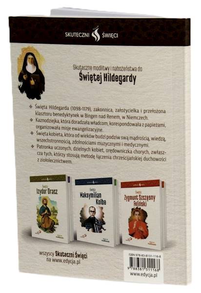 SKUTECZNI ŚWIĘCI: Święta Hildegarda - książka