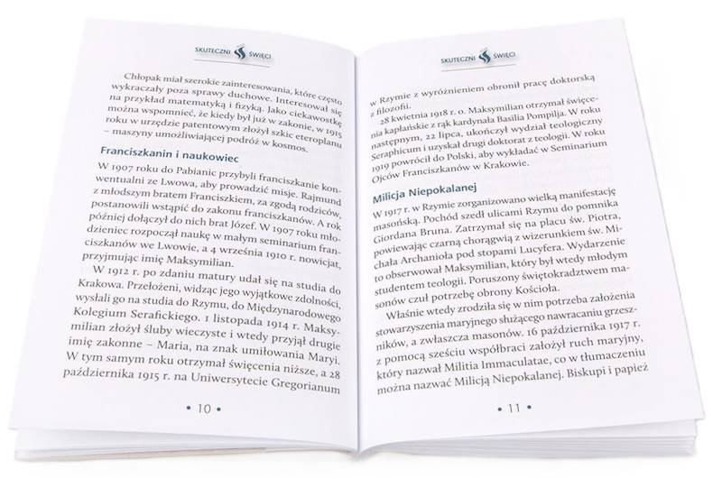 SKUTECZNI ŚWIĘCI: Święty Masymilian Kolbe - książka