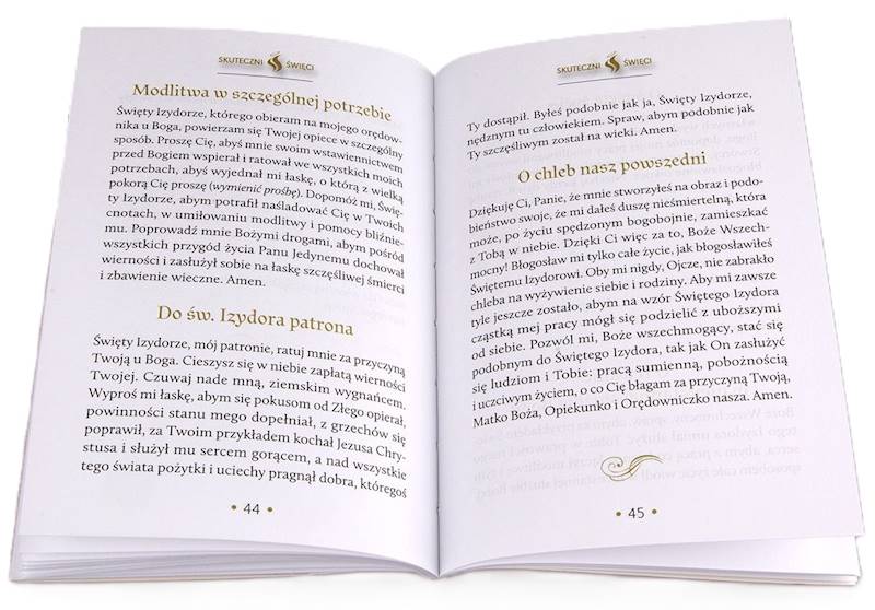 SKUTECZNI ŚWIĘCI: Święty Izydor Oracz - książka