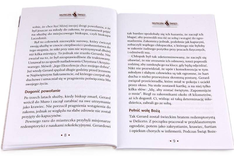 SKUTECZNI ŚWIĘCI: Święty Gerard Majella - książka