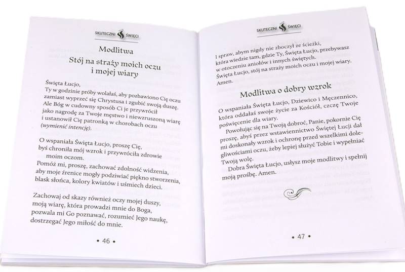 SKUTECZNI ŚWIĘCI: Święta Łucja - książka