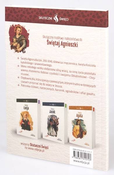SKUTECZNI ŚWIĘCI: Święta Agnieszka - książka