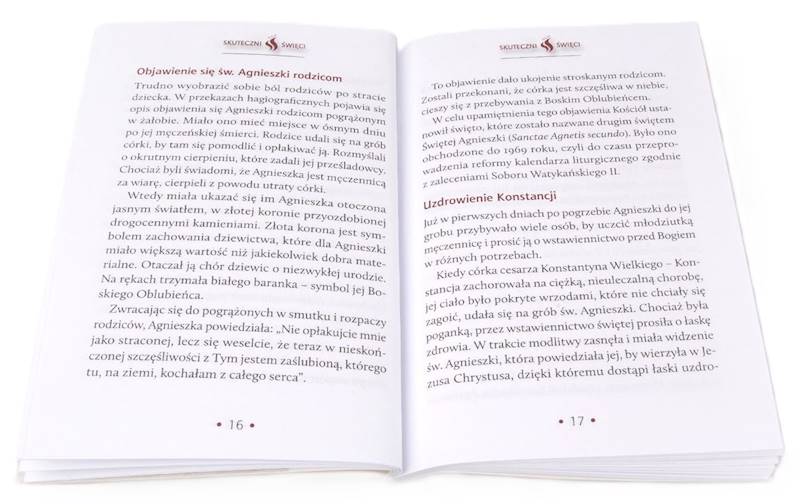 SKUTECZNI ŚWIĘCI: Święta Agnieszka - książka