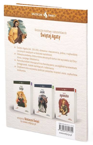 SKUTECZNI ŚWIĘCI: Święta Agata - książka