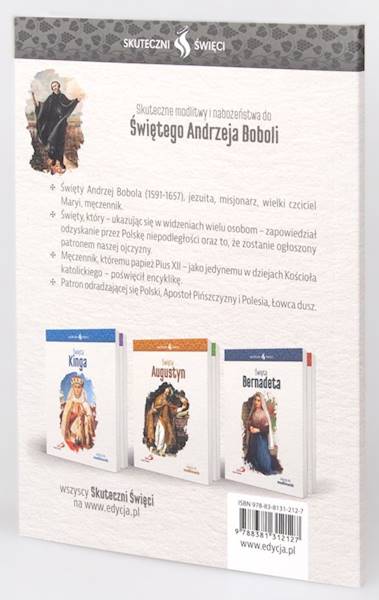 SKUTECZNI ŚWIĘCI: Święty Andrzej Bobola - książka