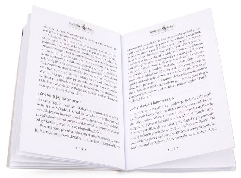 SKUTECZNI ŚWIĘCI: Święty Andrzej Bobola - książka