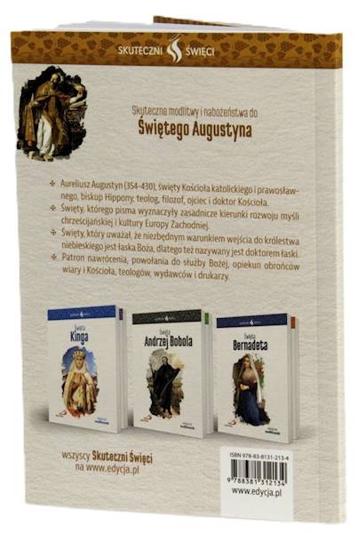 SKUTECZNI ŚWIĘCI: Święty Augustyn - książka