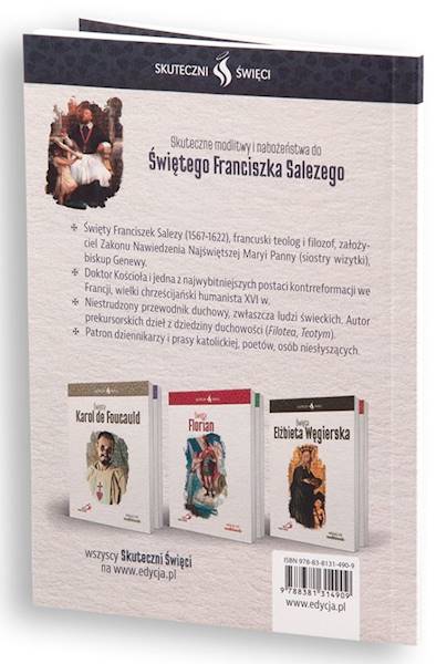 SKUTECZNI ŚWIĘCI: Święty Franciszek Salezy - książka