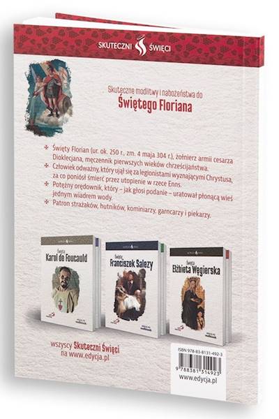 SKUTECZNI ŚWIĘCI: Święty Florian - książka