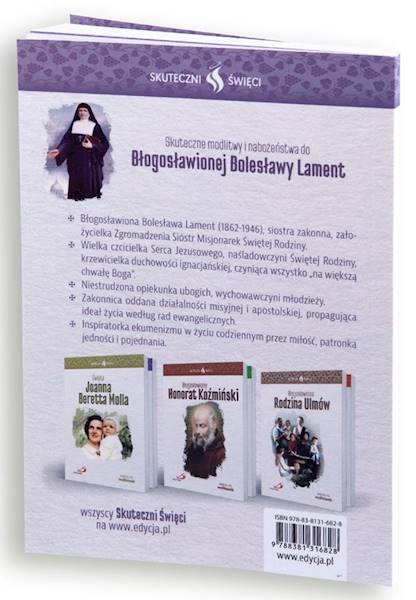 SKUTECZNI ŚWIĘCI: Błogosławiona Bolesława Lament - książka