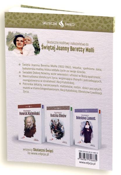 SKUTECZNI ŚWIĘCI: Święta Joanna Beretta Molla - książka