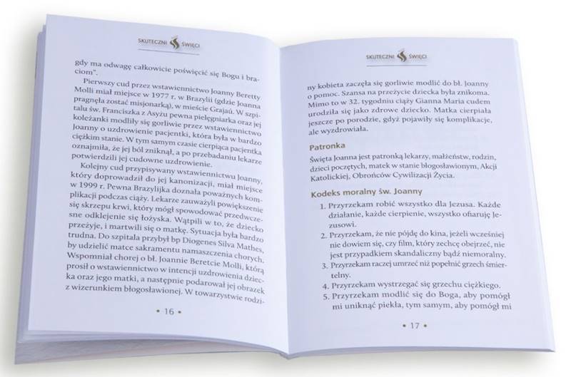 SKUTECZNI ŚWIĘCI: Święta Joanna Beretta Molla - książka